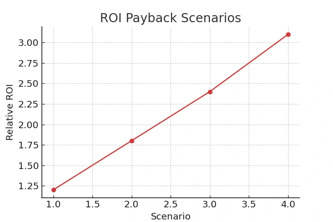 Omnisend SMS pricing 2026 ROI payback chart