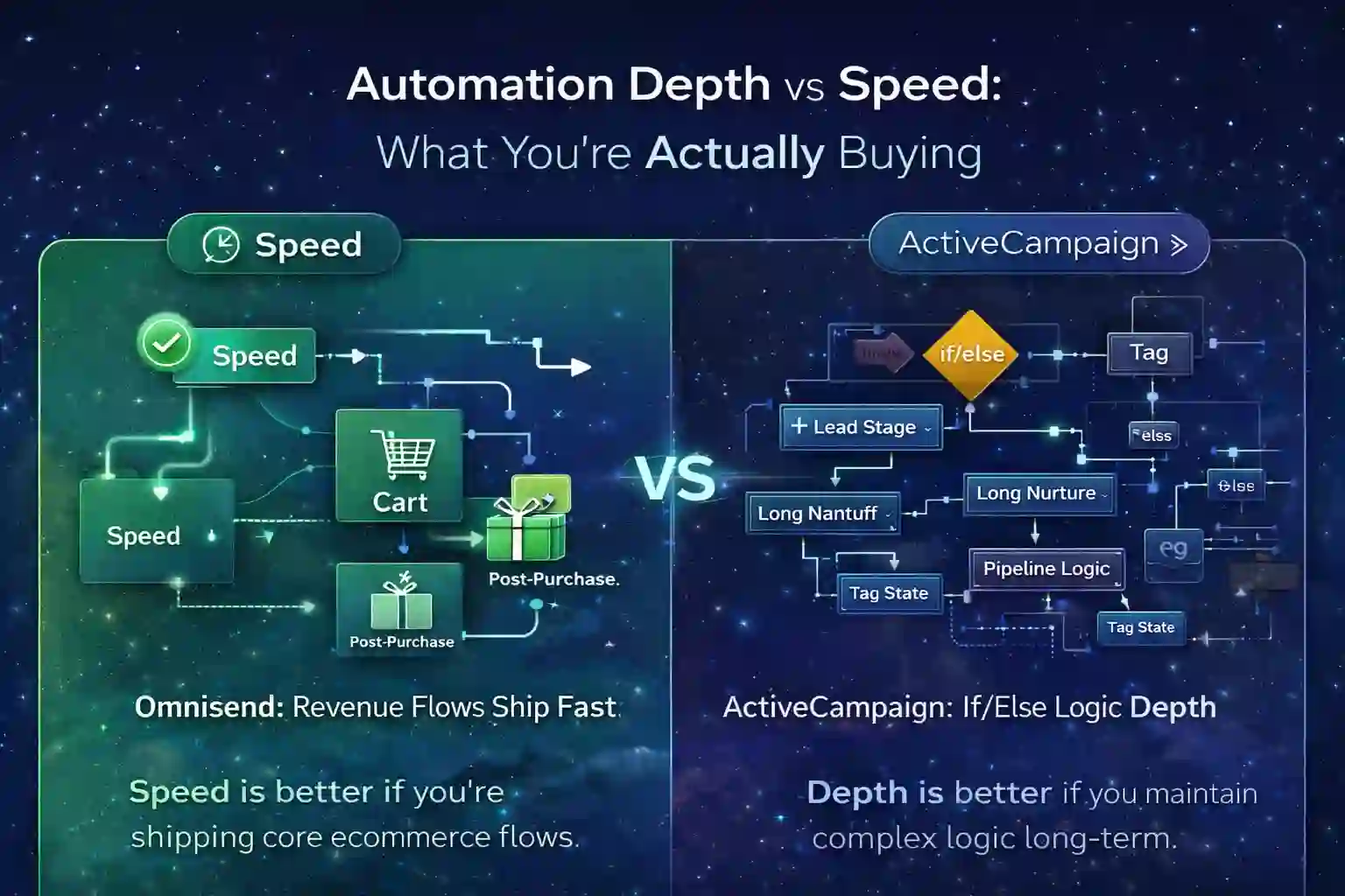 Send limits and list growth decision chart for Omnisend pricing (2026) to check billing rules before committing.